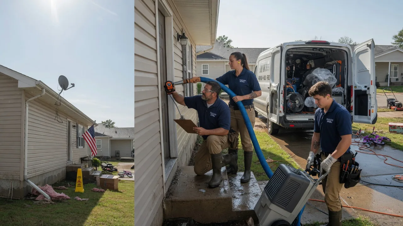 Ceiling Water Damage Restoration in Prichard, AL near me